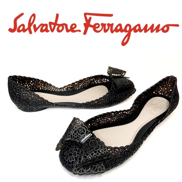 Salvatore Ferragamo Shoes - SOLD ❗️NWOB Salvatore Ferragamo Nilly Jelly Flats